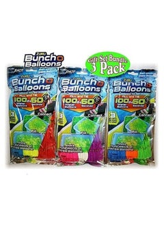 Bunch O Balloons Bunch O Balloons - Zuru Bunch O Balloons Instant 100 Self-Sealing Water Balloons Complete Gift Set Bundle, 3 Piece (300 Balloons Total) 