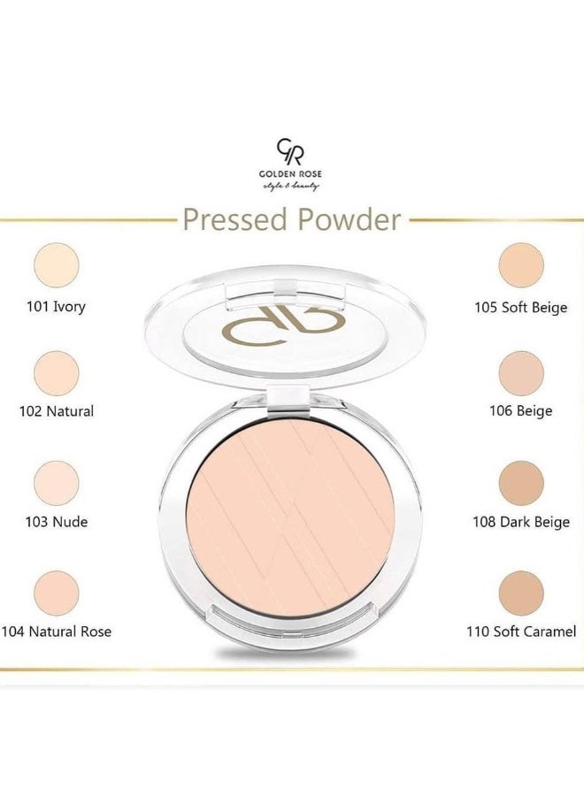 Golden Rose Pressed Powder - 103 Nude - Image 2
