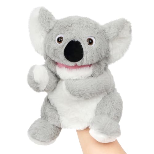 Easfan Koala Hand Puppet with Movable Mouth Interactive Storytelling Cute Soft Plush Toy Creativity and Imagination Easter Christmas Birthday Gifts for Toddlers Kids10 - Image 1