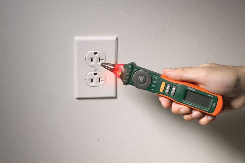 Extech 381676A 9 Function Pen Multimeter + NCV Auto/Manual Ranging Pen Multimeter with Non-Contact Voltage Detector - Image 3