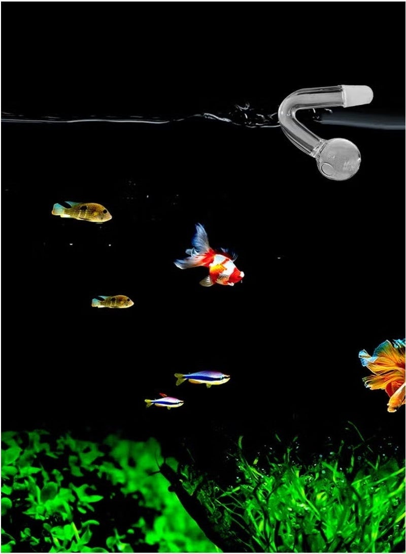 general 8 Pack Fountain Inflow Pipe Aquarium Filter Tubing For Aquarium Planted Fish Tank 14mm- - Image 5