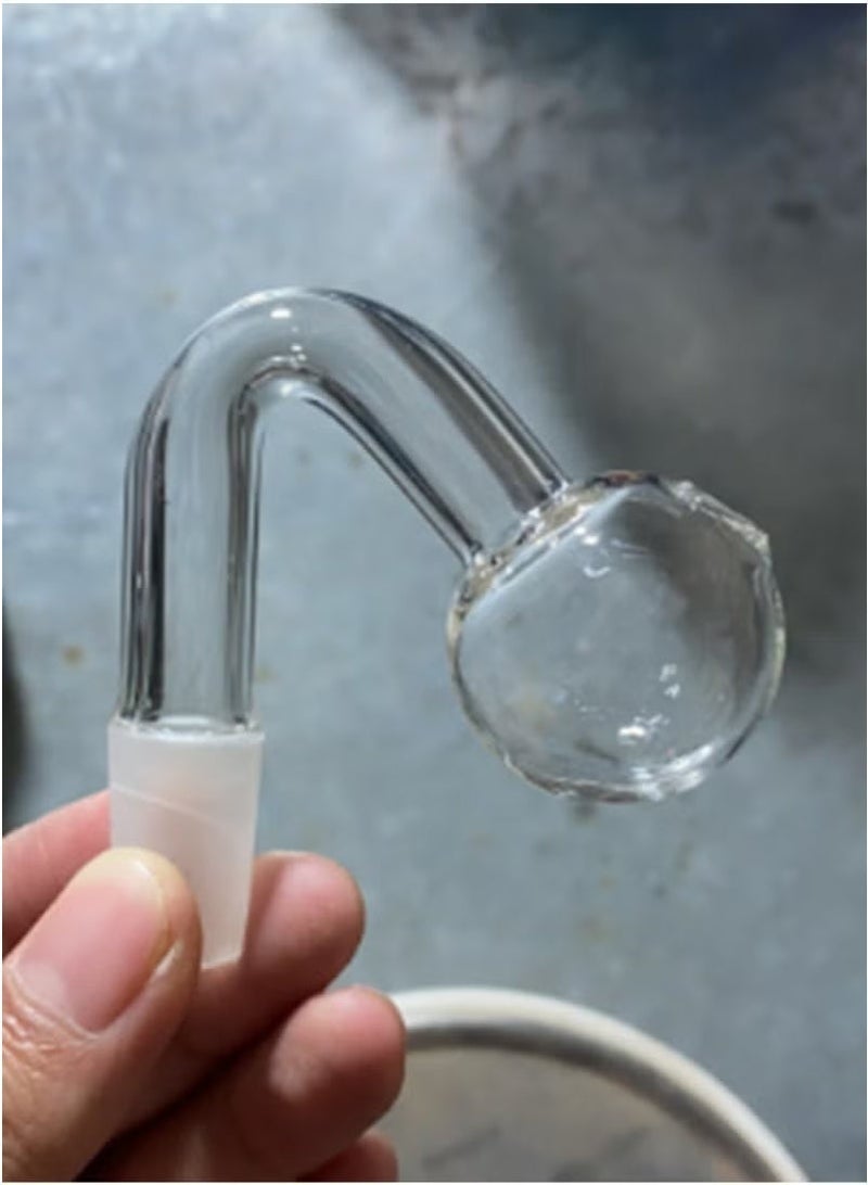 بيوينتي 8 عبوات من أنابيب تدفق نافورة زجاجية شفافة لحوض الأسماك لحوض السمك المزروع بقطر 14 مم - Image 2