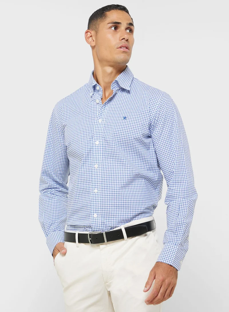 Hackett Checked Classic Fit Shirt