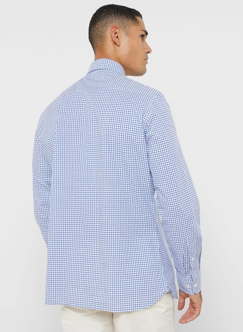 Hackett Checked Classic Fit Shirt