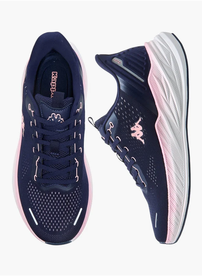 Kappa Women's Logo Detail Sports Shoes with Lace-Up Closure