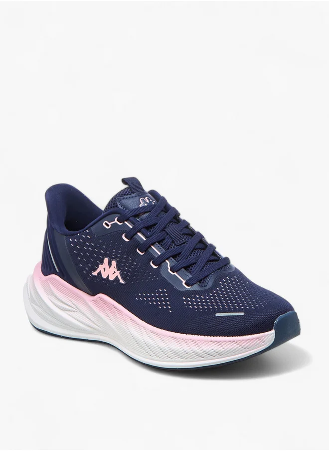 Kappa Women's Logo Detail Sports Shoes with Lace-Up Closure