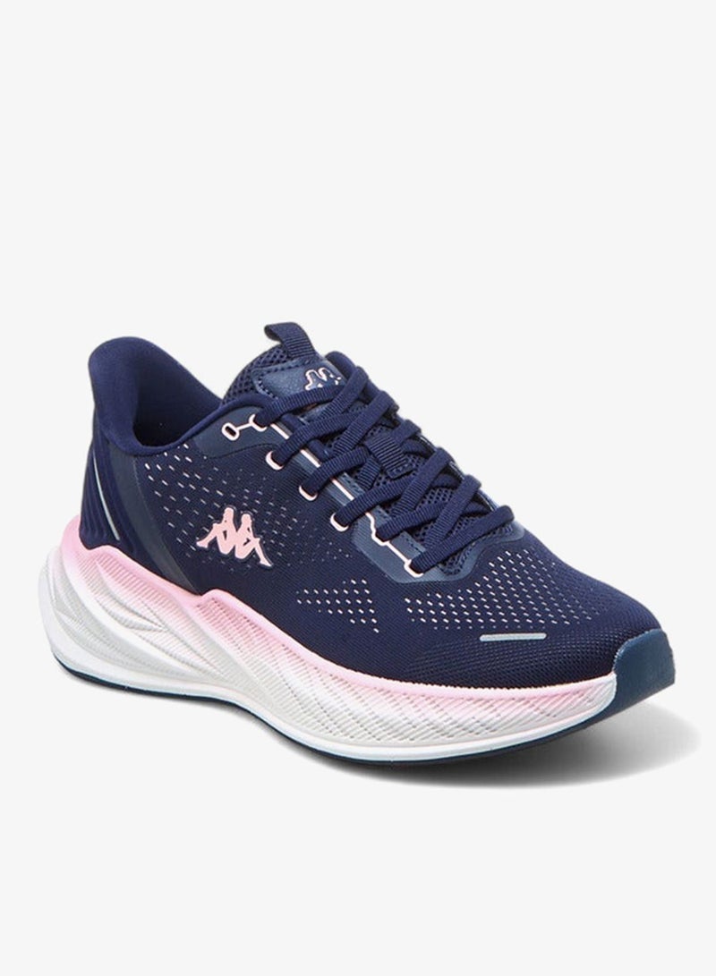 Kappa Women's Logo Detail Sports Shoes with Lace-Up Closure - Image 2