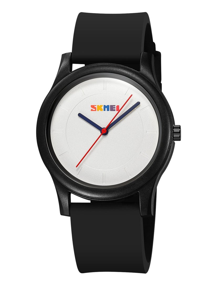 SKMEI Unisex Kids Quartz Original Silicone Band Luminous Waterproof Simple Student Wristwatch - 1880 - Image 1