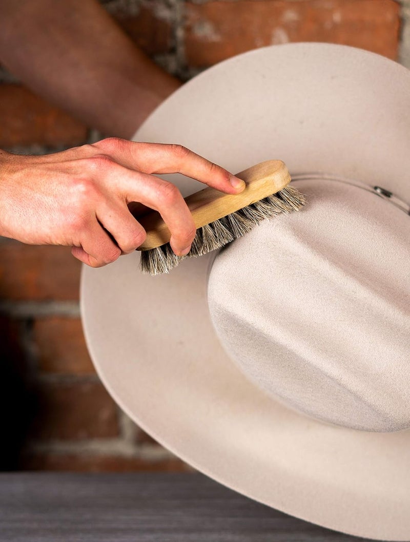 Bickmore Foaming Light Hat Cleaner Kit - Remove Dirt, Dust, Fingerprints & Sweat Stains - Great for Fur - Felt Cowboy Hats, Baseball Hats, Fedoras, Sun Hats & More - Image 5