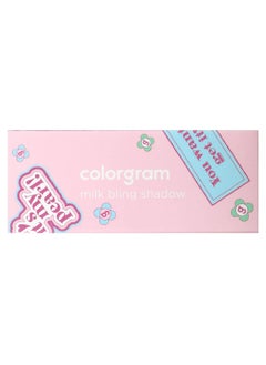 COLORGRAM Colorgram, Milk Bling Shadow, 01 Double Star, 0.11 oz (3.2 g)  - Image 2