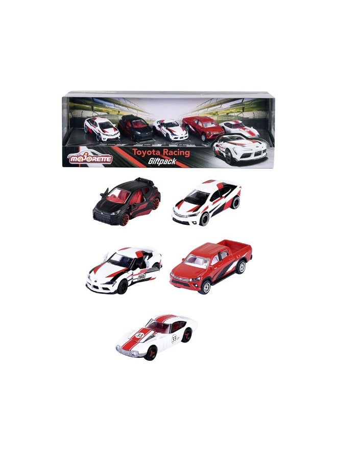 Majorette Toyota Racing Vehicle Giftpack (1:64, 5 Pieces)  - Image 1
