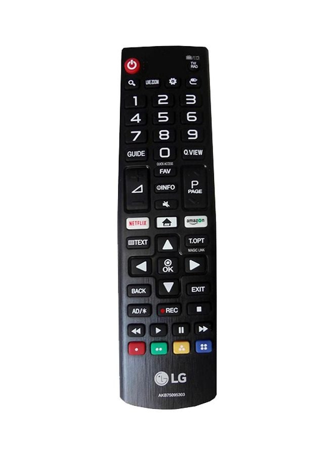 LG Replacement Remote Control For LG TV Black/White/Red - Image 1