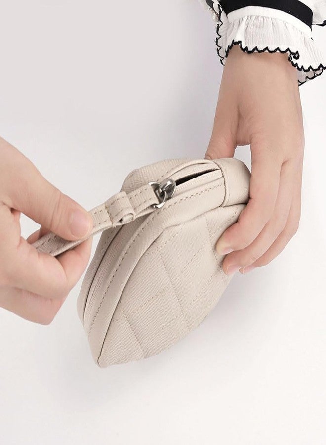 GSHLLO Sanitary Napkin Storage Bag Tampon Organizer Bag Feminine Product Pouch Menstrual Pad Bag Menstrual Cup Pouch Feminine Menstruation First Period Bag for Girls Women Grey - Image 5
