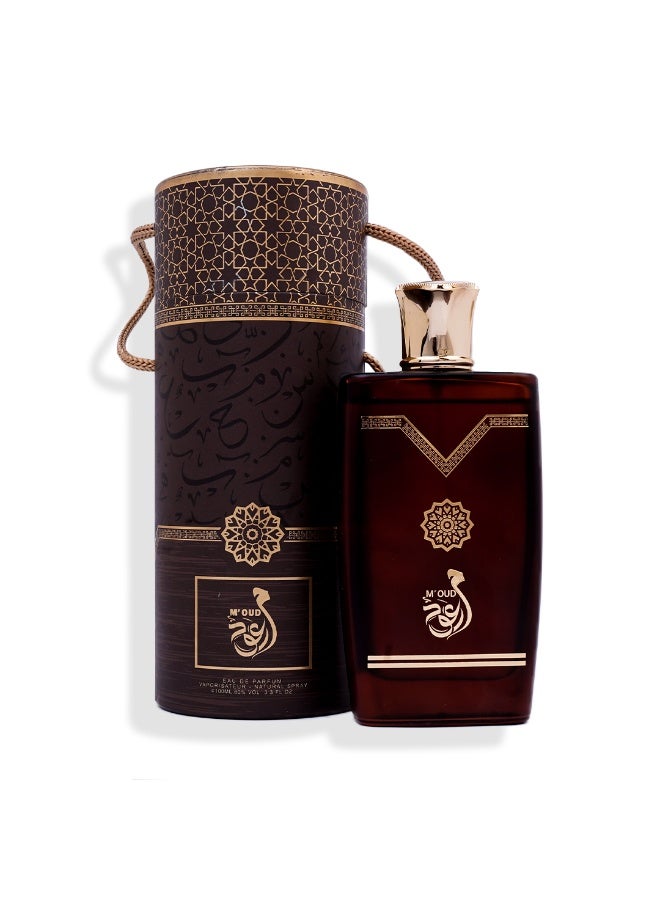 Al Hunaidi Perfumes M Oud  Unisex Perfumes for Men and Women 100ml - Image 4