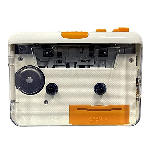 Ezcap MICROWARE Ezcap Cassette Player,Portable Tape Player Captures MP3 Audio Music via USB Compatible with Windows 2000 XP Vista 7 8 Convert Walkman Tape Cassettes to i-Pod Format EPL-145CA - Image 1