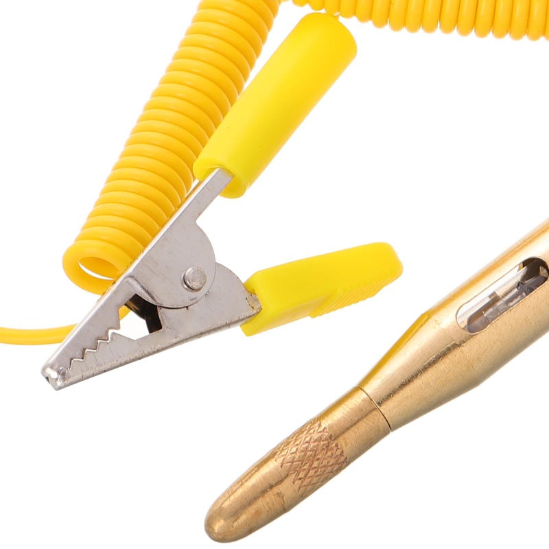 6 12 24V Automotive Circuit Test Pen With Brass Cap Spring Wire - Image 4