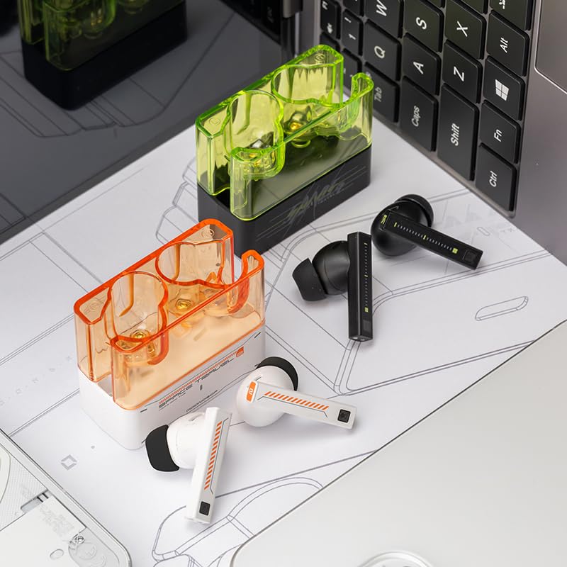 Moondrop Space Travel 2 HiFi Noise-Canceling TWS Wireless Earphone Bluetooth 6.0 ANC Low-Latency Game Mode SBC/AAC (Black) - Image 3
