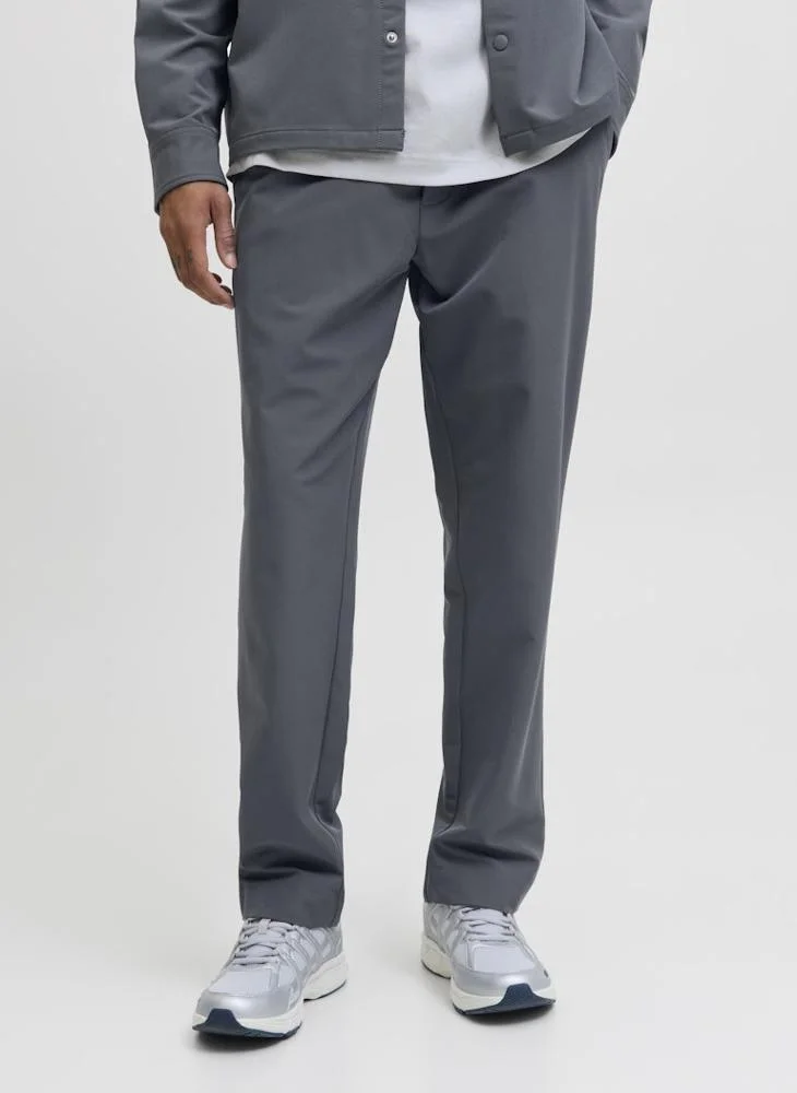 JACK & JONES Drawstring Straight Fit Pants