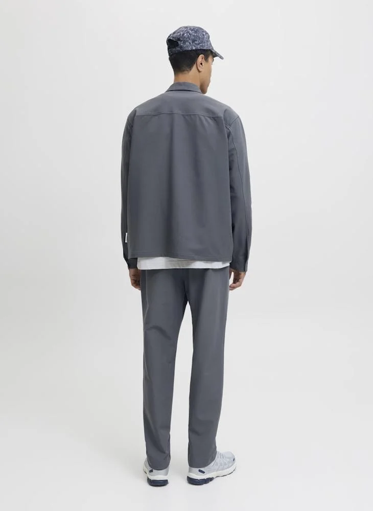 JACK & JONES Drawstring Straight Fit Pants