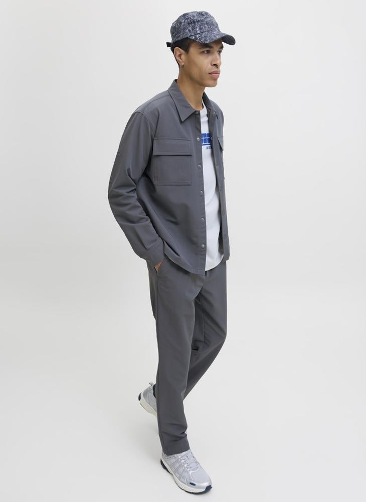 جاك اند جونز بنطال بقصة مستقيمة ورباط شداد - Image 4