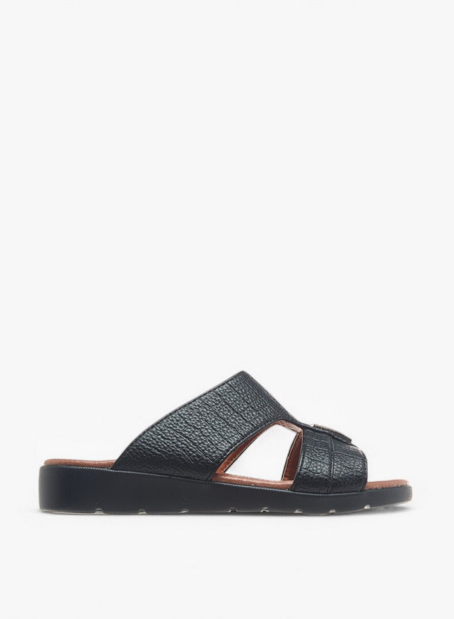 LBL by Shoexpress Metal Accent Slip-On Arabic Sandals  - Image 2