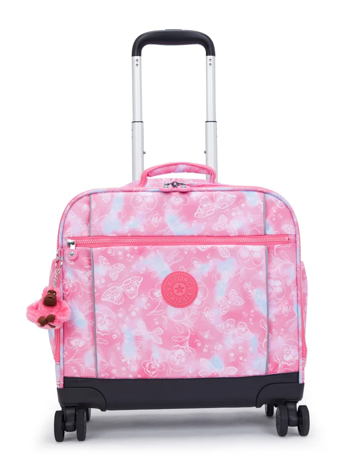kipling Large wheeled bag Female Garden Clouds New Storia