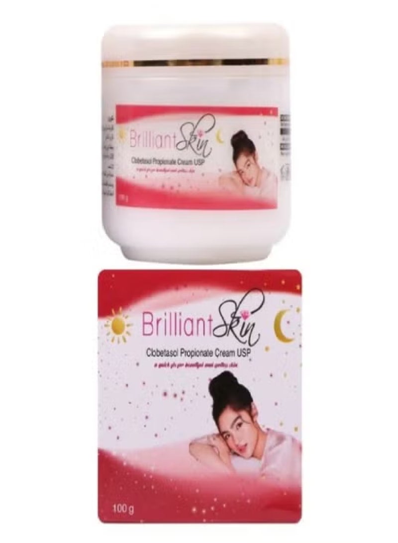 بريليانت سكين كريم بروبيونات كلوبيتاسول USP 0.05% حجم  100جرام