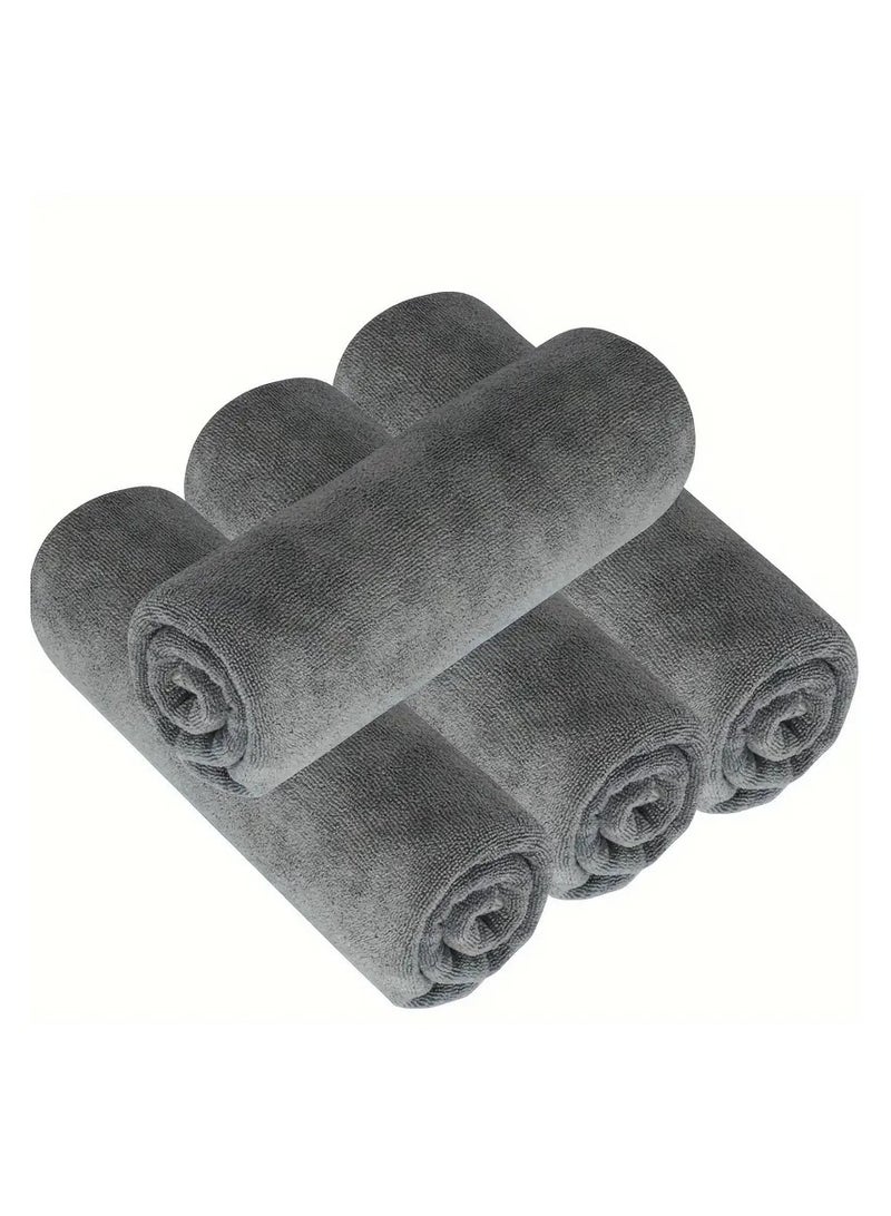 Micro Set Of 4 Pieces Of Microfiber Towels, Towels, Multi-Purpose For Home, Gyms, Running, And Sports, Soft And Quick Absorption And Drying 75 * 35 Cm, Multi-Colored. - Image 2