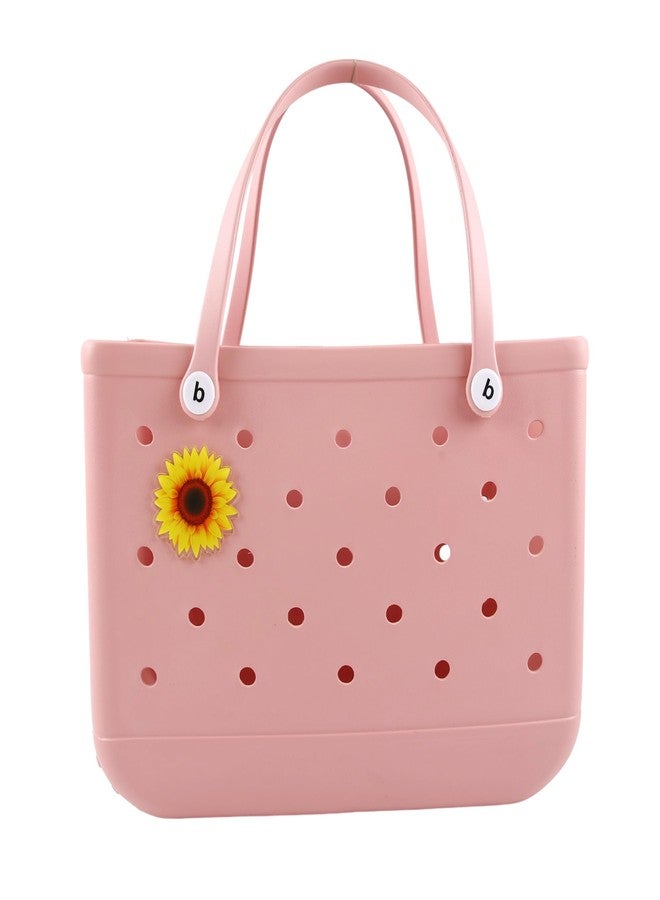 Vagocom Acrylic Sunflower Charm Accessory for Bogg Bag,3"/7.6cm Insert Flower Decoration Attachment for Simply Southern Tote,Simple Modern Bag and Similar Rubber Beach Handbag - Image 3