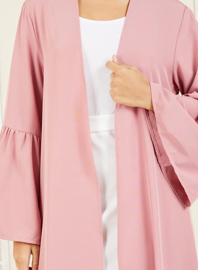 Styli Bell Sleeves Regular Fit Maxi Length Kimono