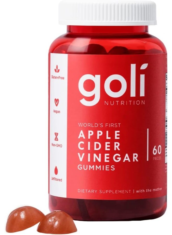 Goli Apple Cider Vinegar Gummies 60Pcs - Image 1