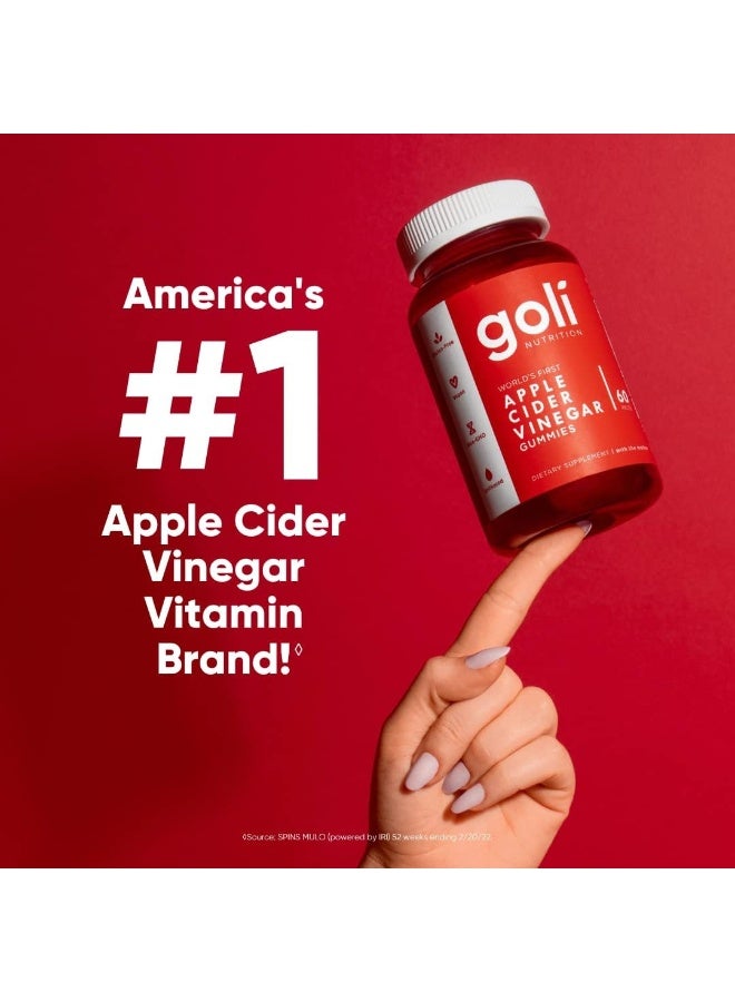 Goli Apple Cider Vinegar Gummies 60Pcs - Image 2