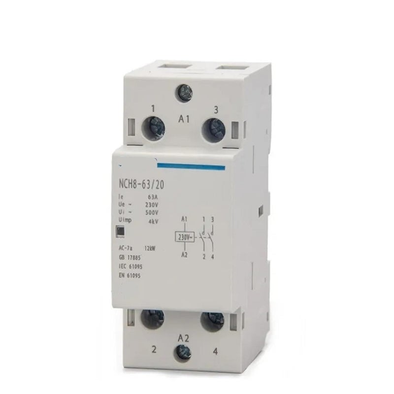 NCH8 40A 2NC Modular AC Contactor 20A 25A 40A 63A 1NO 1NC 2NO 4NO 220V - Image 3
