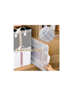 Generic 4PCS Clothes Storage Box, Stackable Wardrobe Clothes Organizer, Foldable Closet Storage Basket, Drawer Storage Organizer  - Image 5