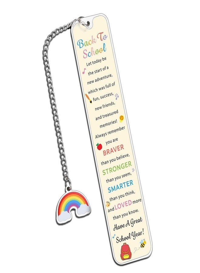 TI-EDC Christmas Gifts for Grandkids, School Supplies for Girls 5th Grade Back to School Bookmark First Day of School-Gift for Middle High Schools Supplies for Reading Teen Girls Boys - Image 1