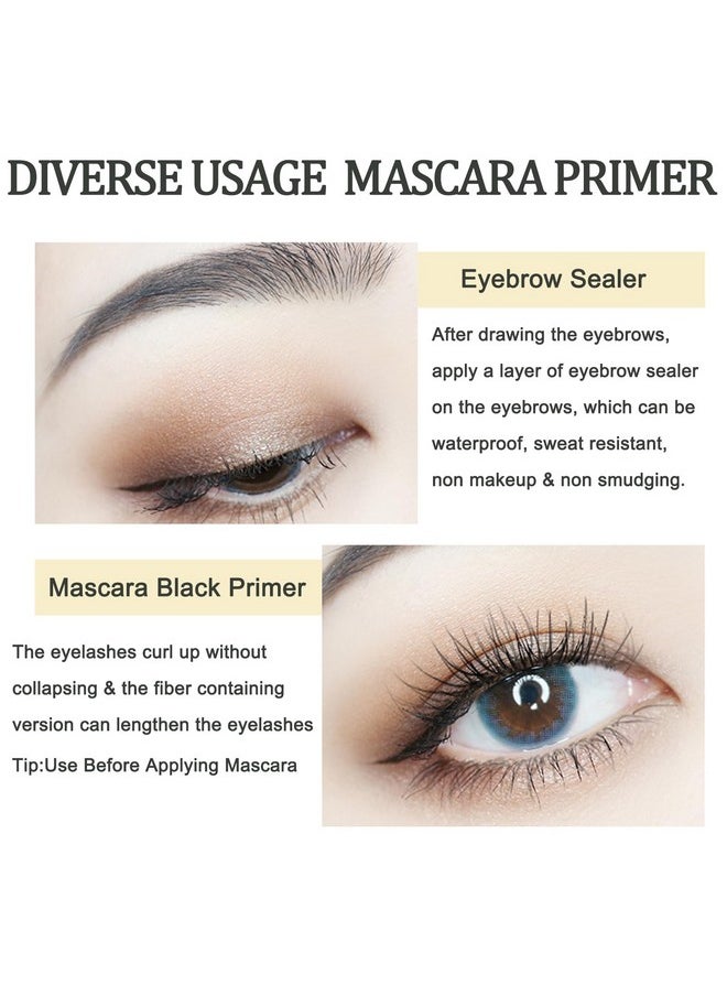 Rosarden - Thrive Mascara Primer Telescopic Mascara Waterproof Clear Mascara Eyelash Primer Before Mascara Natural Smudge Proof Eyebrow Raincoat Defining & Curling Eyebrow Topcoat No Clumping Lash Primer - Image 1
