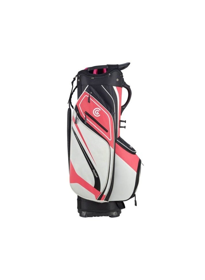 Cleveland Golf CG FRIDAY CART BAG PNK/WHT/BLK - Image 1