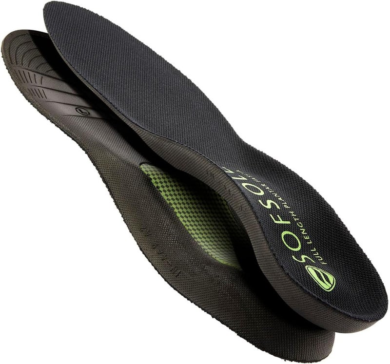 Sof Sole Unisex-Adult Plantar Fascia Support Full-Length Gel Shoe Insert Insole