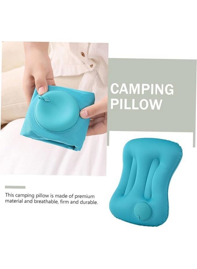 kesig¬Æ Inflatable Pillow,Press The Inflatable Pillow,Ultralight Inflatable Camping Pillows -Compressible,Compact,Comfortable,Ergonomic,That Provide Neck and Lumbar Support - Image 5