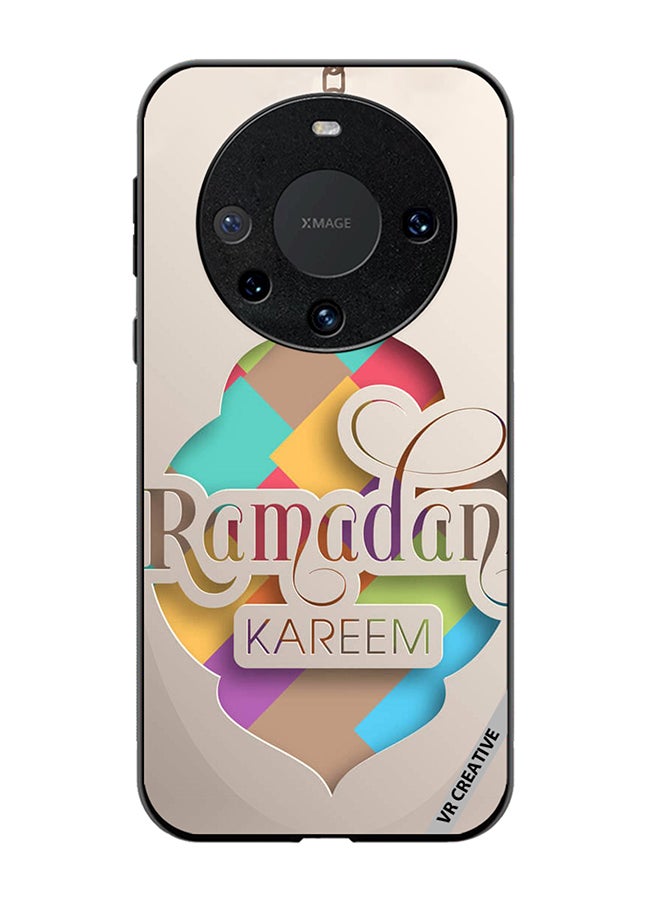 VR CREATIVE Protective Case Cover For Huawei Mate 60 Pro Ramadan Kareem Design Multicolour - Image 1