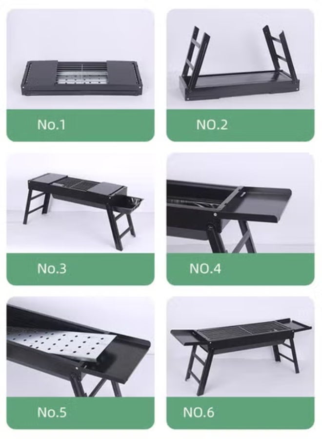 كلناميان شواية باربيكيو محمولة للاستخدام الخارجي مع حقيبة تخزين يدوية - Image 3