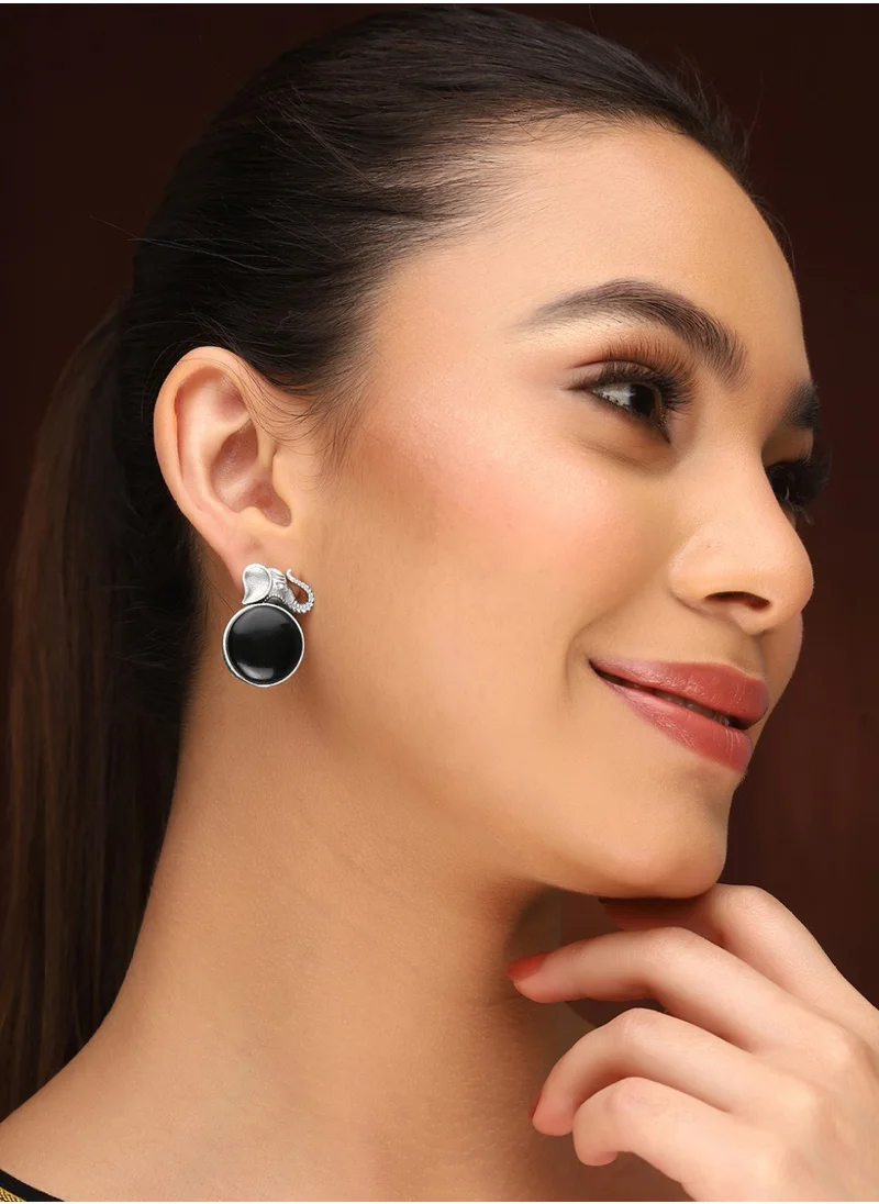 Priyaasi Elephant Shaped Studs Earrings