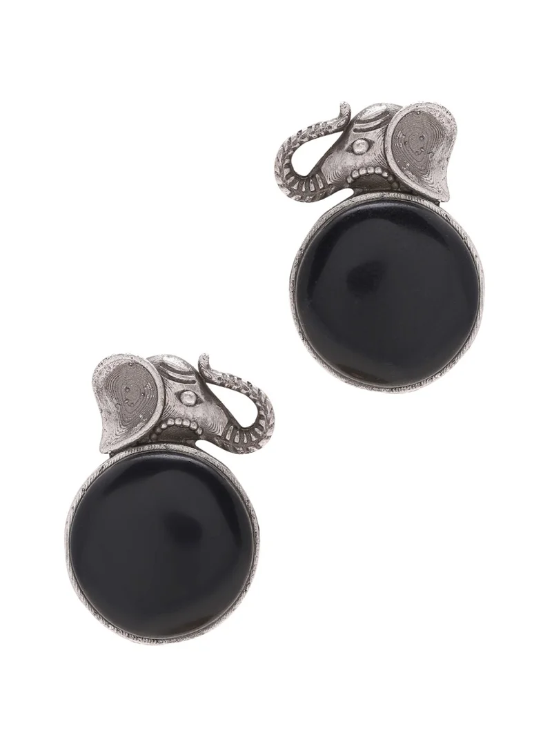 Priyaasi Elephant Shaped Studs Earrings