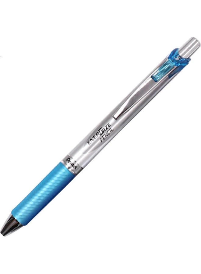 Pentel Pl75 Automatic Pencil 0.5Mm Lead Break-Resistant Student Drawing Exam Special Mechanical Pencil With Eraser Blue Single Pack