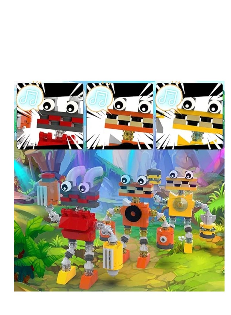 248 pcs  My Singing Monsters Combination Educational Fun Collectible Action Figure Set Building Blocks Toy - Image 3