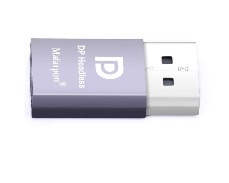Malarpon DispalyPort Headless Ghost Display Emulator with Blue Light for PC 4K DP Dummy Plug (fit Headless 1080@60Hz-3840x2160@17Hz) 6P - Image 4