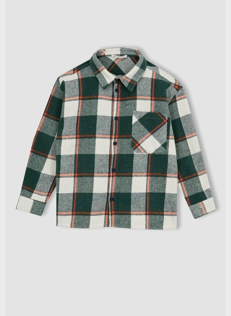 DeFacto Kids Checks Shirt  - Image 1