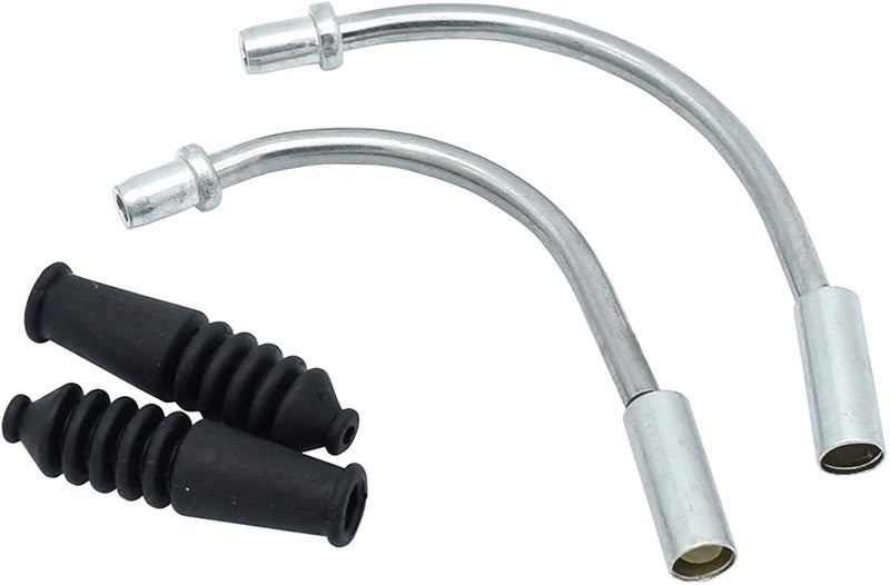JooFn Bike V Brake Noodle Cable Guide Pipe Rubber Boots Bicycle Cycling 10 Sets (30Pcs) - Image 2