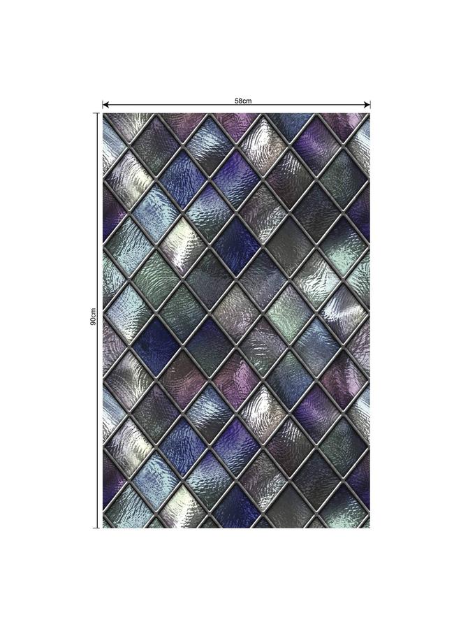 Bluejw Factory Wholesale No Glue Painted Cellophane Electrostatic No Residue Window Paper Custom Size Bathroom Window Shading Film - Image 1