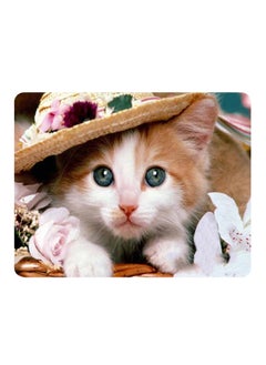 LOGILILY Cat Picture Anti-Slip Gaming Mouse Mat 